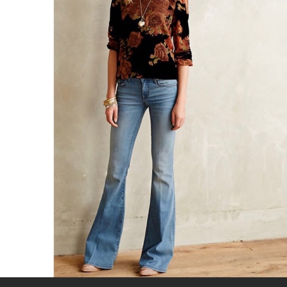 Level 99 Dahlia Flare Jeans (Anthropologie)